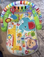 Fisher-Price Deluxe Kick And Play Piano Gym Learning Play Mat Gender Neutral