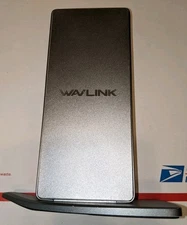 Wavlink WL-UG69DK7 REV. C USB-C Ultra 5K Universal Docking Station no Adapter