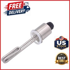 Electric Water Heater Heating Element 1500W 120V Stainless Steel Tri-Clamp