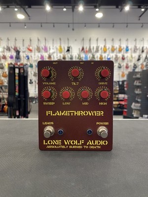 Excellent Lone Wolf Audio Flamethrower High Gain Preamp Effects Pedal