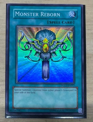 LP Monster Reborn Super Rare Dark Legends DLG1-EN017