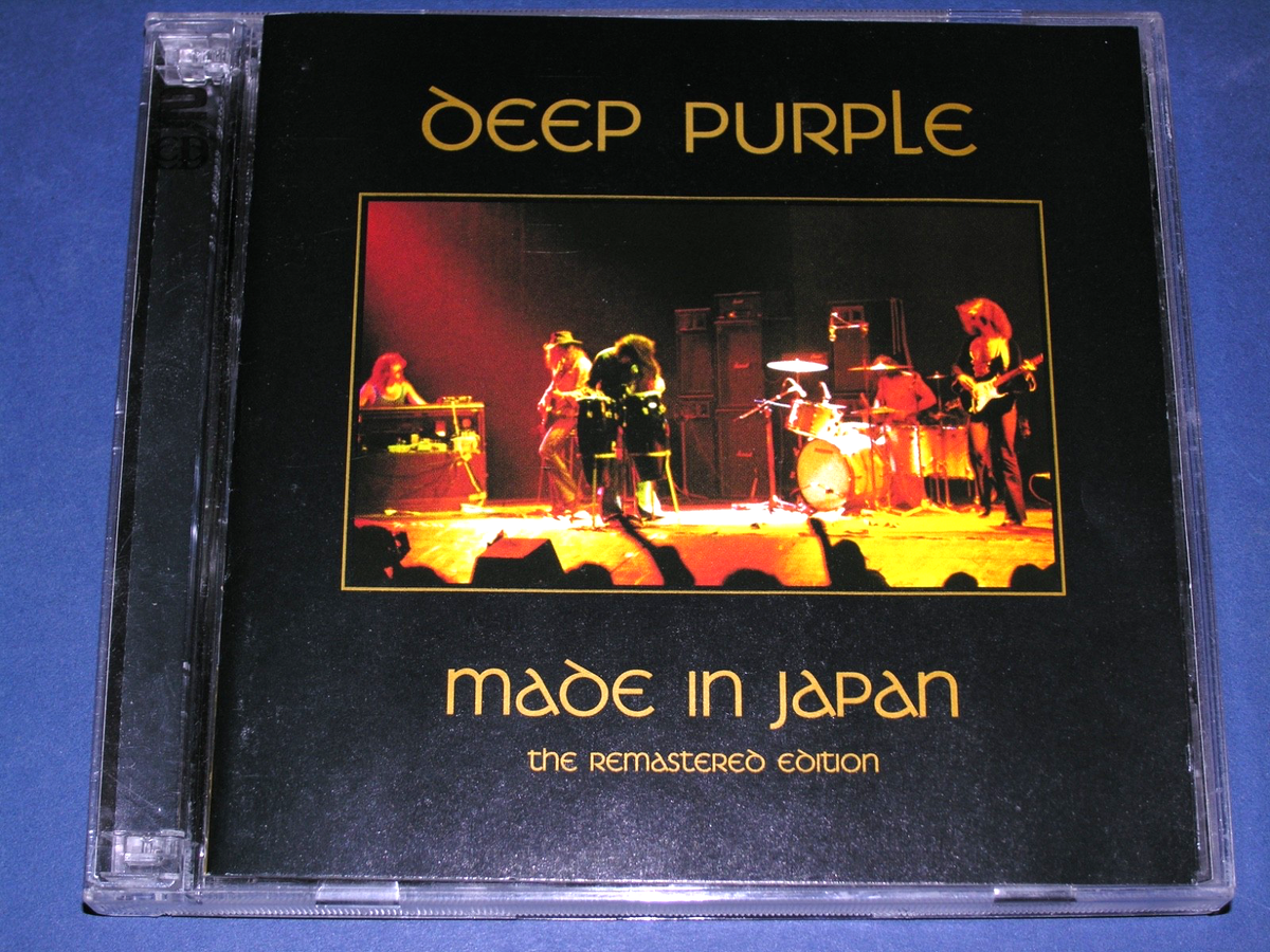 DEEP PURPLE Made In Japan Remastered Edition 2 x CD Rhino OOP 70s