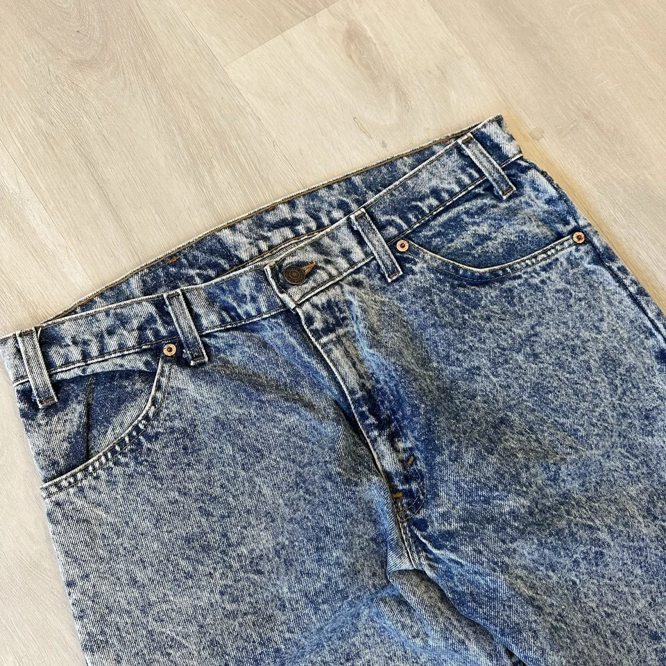 Jeans Levis vintage para hombre 36x32 506 lavado ácido hechos en EE. UU. Foto 3 de 4