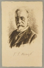 Portr&auml;t Postkarte Philosoph Politiker Tom&aacute;&scaron; Garrigue Masaryk (144687)