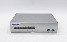 AMCONN 4 Port KVM Switch Professional Series PS/2 KVM Switch - NO POWER CORD