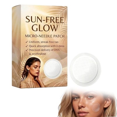 PurevLab Sun-Free Glow Micro-Nadel-Bräunungspflaster - Gesicht & Körper,