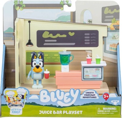 Bluey Lets Play Chef an der Saftbar Spielset