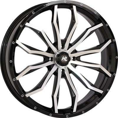 High Lifter HL21 Gloss Black w/Machined Wheel 24x7 (24HL21-1137)