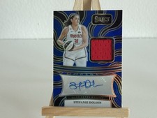 2025 Panini WNBA Select Prizm Stefanie Dolson Washington Auto Jersey Card /49