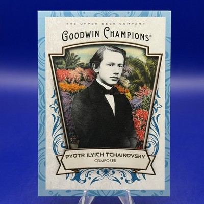 2026 Upper Deck Goodwin Champions Pyotr Ilyich Tchaikovsky Turquoise Composer
