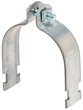 EATON B-LINE B2043PAZN 2 3/4" OD Pipe Clamp, Steel, Conduit Clamp