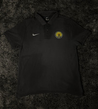 Nike Herren Polo S Schwarz Kurzarm Kragen Kno...