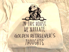 Golden Retriever Pillow Cover