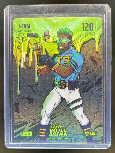 2026 Bo Jackson Battle Arena The Griffey Set J-Cam Slime Battlefoil SP #SL-100