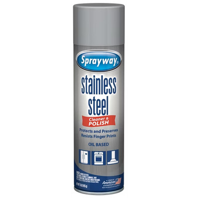 Sprayway 15 Ounce Stainless Steel Cleaner and Polish