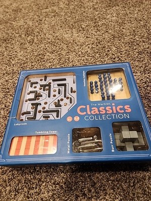 NIB Marbles Brain Workshop Classics Collection Labyrinth Tower Strategy Game