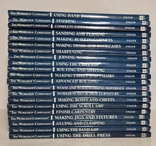Huge Lot of 21 The Workshop Companion Series by Nick Engler Hardcover 1995