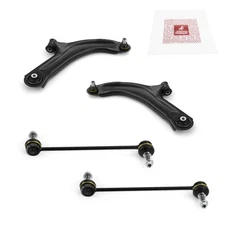Front Lower Control Arm & Front Sway Bar Link Kit for 2007-2012 Nissan Versa