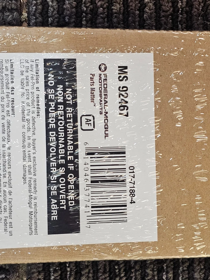 Junta de colector de escape Fel-Pro MS92467 para Isuzu Ascender, Chevy Silverado 1500 Foto 4 de 4