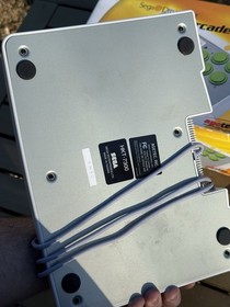 Sega Dreamcast Arcade Stick HKT-7300 with box fight stick controller 