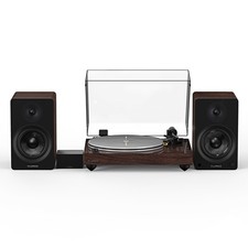 Fluance RT85N Vinyl Turntable, PA10 Preamp, Ai41 Powered 5" Bookshelf Speakers