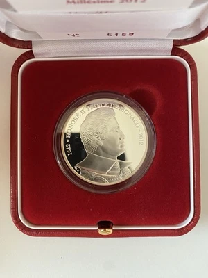 10 Euro Gedenkmünze Monaco 2012, in PP / Proof / BE, Honoré II. - Bild 1 von 4