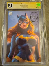 BATMAN NEW 52 #1 CGC SS 9.8 WILL JACK BATGIRL VARIANT SIGNED & REMARK SKETCH