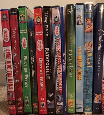 Lot of 12 DVD Kids children's DVDs movies Disney Universal ...