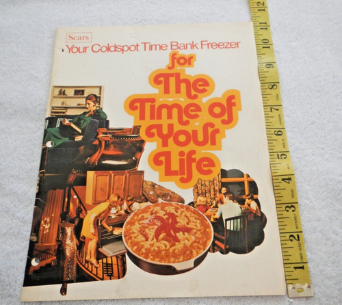 1970's SEARS COLDSPOT TIME BANK FREEZER - OWNER'S MANUAL - THE TIME OF YOUR LIFE - Picture 11 of 11