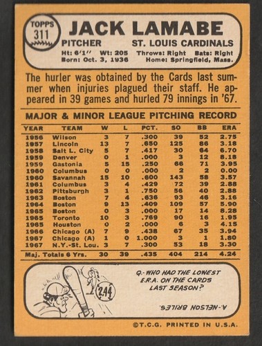 1968 Topps Baseball Cards Scegli una carta a scelta 295-660 EX X-MT 1/25 Set Break - Foto 26 di 490