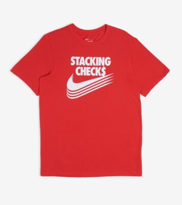 stacking checks nike shirt