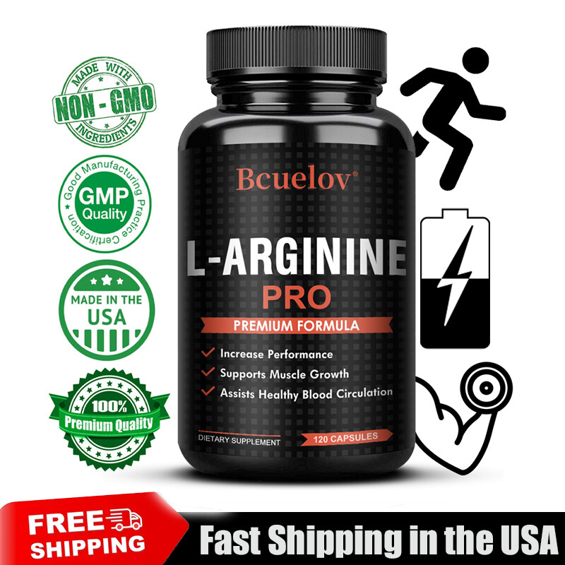 Blood Flow Supplements Enhance Circulation and Muscle Growth - 120 Caps