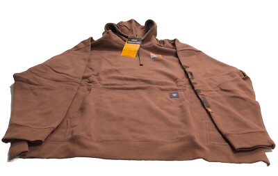 Ariat Men's Brown Rebar Graphic Hoodie 3XL