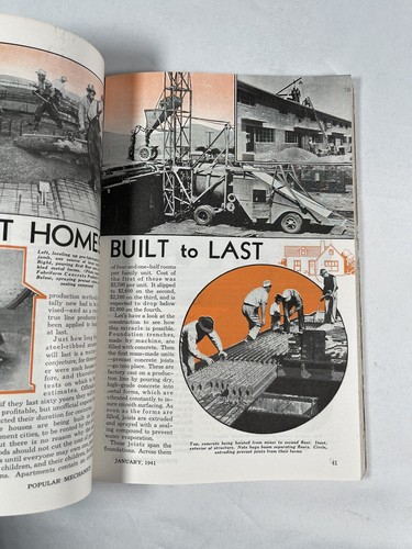 Popular Mechanics Magazine January 1941 - Picture 6 of 6