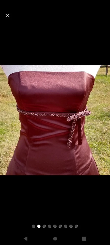 Vestido formal - Baile de graduación/regreso a casa/dama de honor Foto 2 de 4