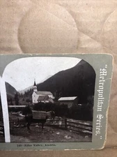 Vintage Ziller Valley Austria Stereoview Photo Card