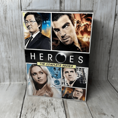 Heroes: The Complete Series (Seasons 1-4, DVD) NBC,Superhero