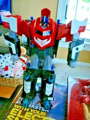 2015 TRANSFORMERS ROBOTS IN DISGUISE HYPER-CHANGE OPTIMUS PRIME V-2975A