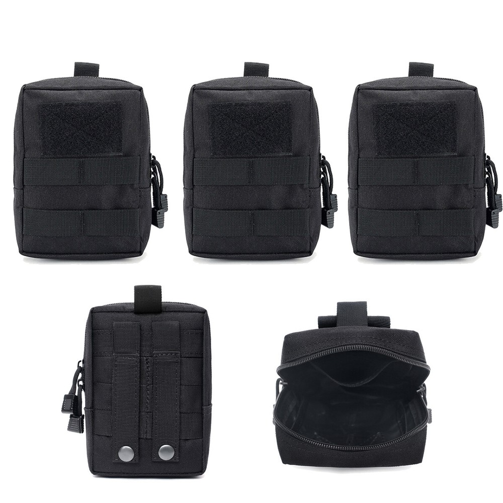 3pcs Tactical Waist Pack Molle EDC Belt Pouch for Outdoor Gear