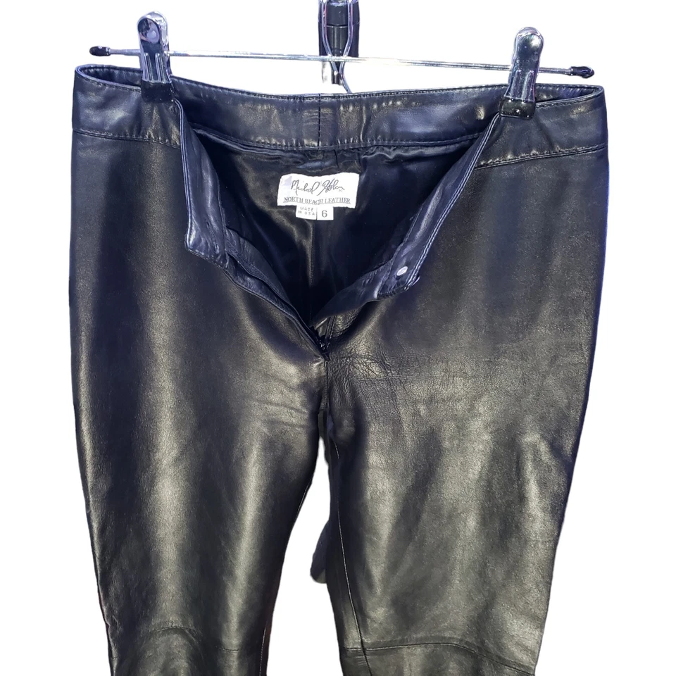 North Beach Leather Pants - Image 3 of 4