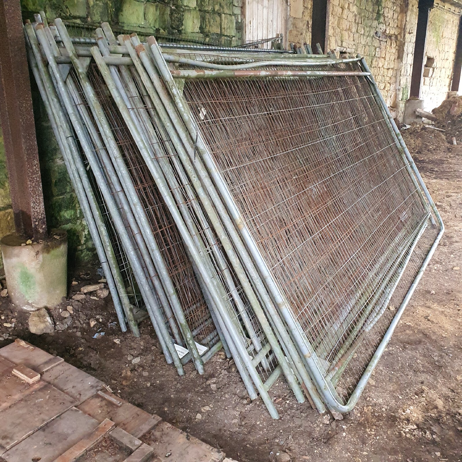 Heras Fencing Panels Temporary Security Fences 200cm x 340cm eBay