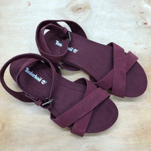 womens burgundy sandals