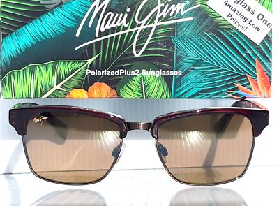 NEW Maui Jim KAWIKA Tortoise Gold POLARIZED HCL Bronze Lens