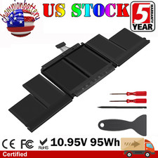 A1417 Apple Battery for Apple Macbook Pro 15 Retina A1398 Mid 2012 Early 2013 US