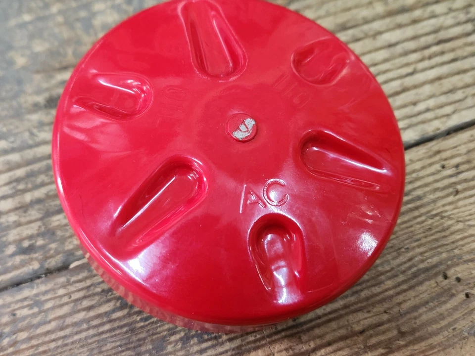 Tapa de llenado de aceite Oldsmobile Jet Fire F85 Cutlass 88 FB35 5649171 nuevo de fabricante original AC 1962 Foto 4 de 4