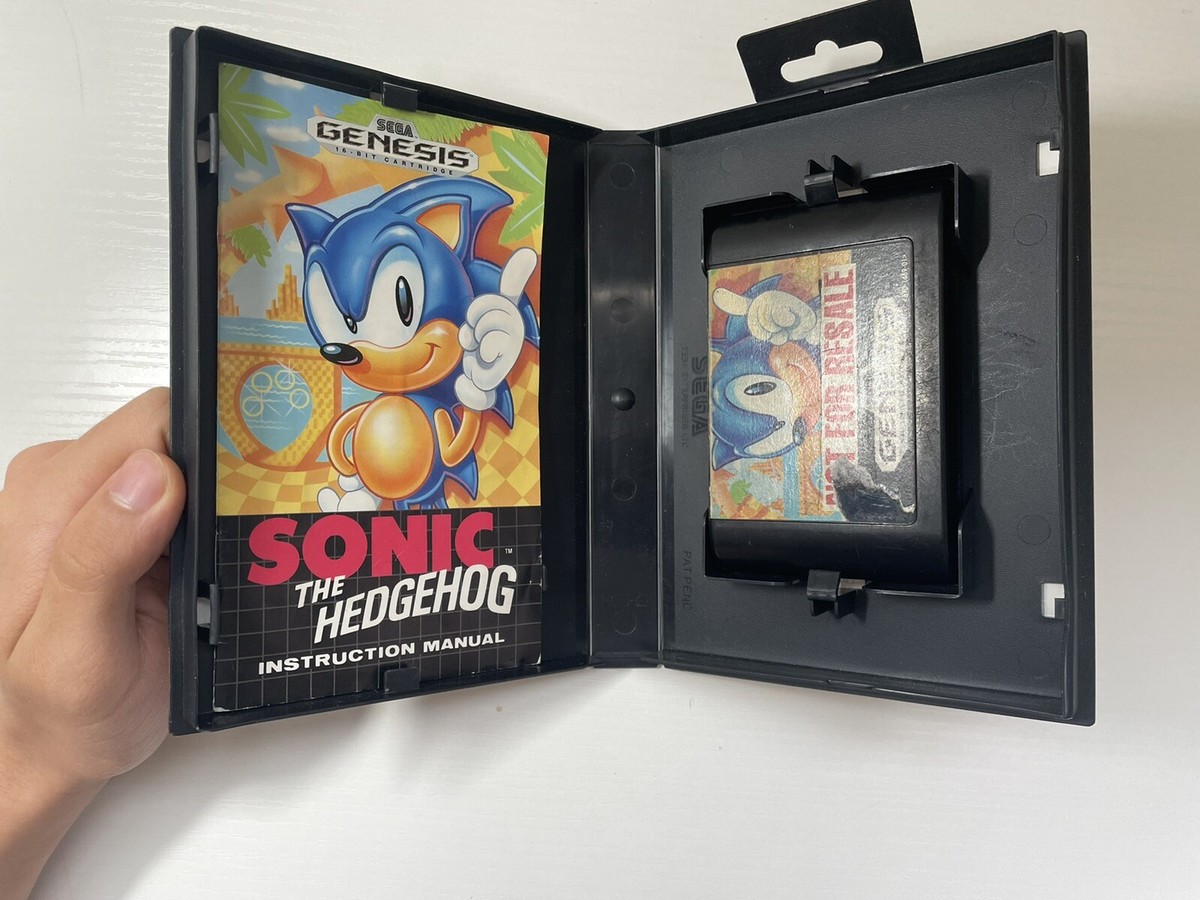 Sonic the Hedgehog Sega Genesis Sega Classics Complete CIB