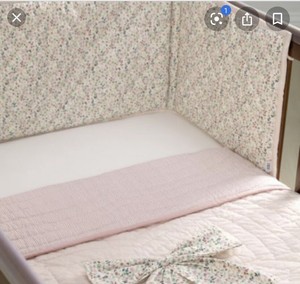 millie and boris cot bumper