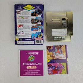 NES Lot of 3 Codemaster Camerica Games 4 Quattro Mig 29 Gold Silver Cart Tested