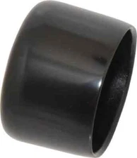 50 Pack Caplugs 99120290 Cap: 1-1/2" ID, 50 Pack 1" OAL, Vinyl, Black