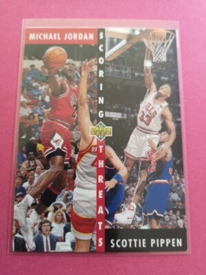 Michael Jordan Chicago Bulls Carte Basket Nba #62 Scottie Pippen Upper Deck 1992 - Photo 1/2
